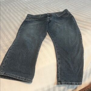 LEI Blue Denim Jeans with Red Stitching